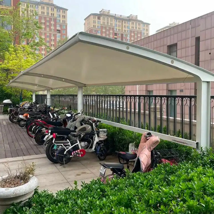 安福县膜结构电动车棚